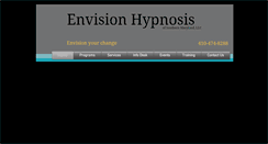 Desktop Screenshot of envisionhypnosis.com