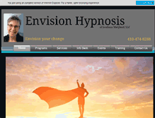 Tablet Screenshot of envisionhypnosis.com